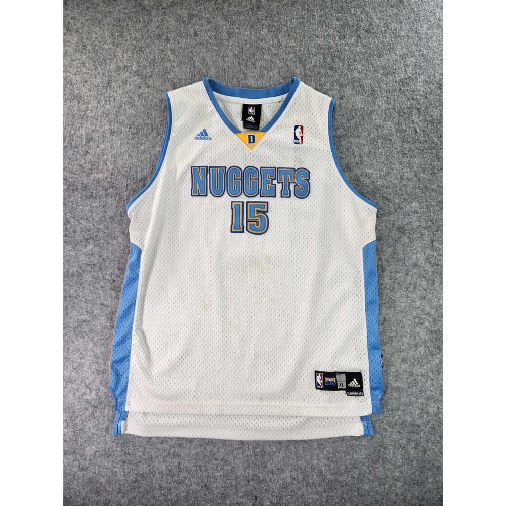 AdidasDenver Nuggets Jersey Youth XL (18-20) 15 Carmelo Anthony - Picture 1 of 16